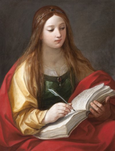 Sibylle - Sibyl par Reni, Guido (1575-1642). Olie på lærred, Strada Nuova Museer, Genova af Guido Reni
