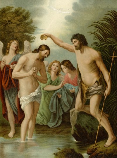 Kristi dåb af Guido Reni