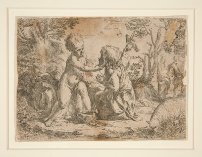 Jesusbarnet og Johannes Døberen af Guido Reni