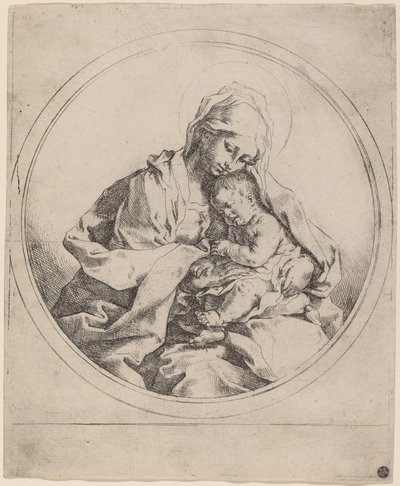 Jomfru og Barn af Guido Reni