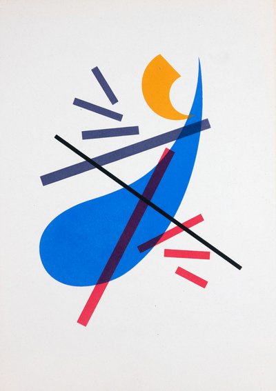 Bevægelse nr. 2, 2019 (silketryk) af Guilherme Pontes