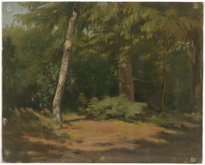 Åben plads i skoven af Guillaume Anne van der Brugghen
