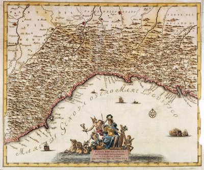 Republikken Genova, Kort af Guillaume de l