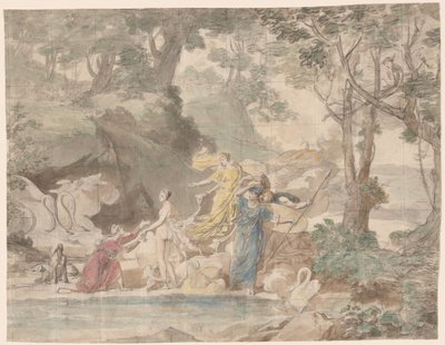 The Judgment of Paris [recto] af Guillaume Lethiere