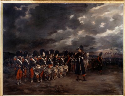Un drums de la Garde Imperiale - Maleri af Guillaume Regamey (1837-1875) af Guillaume Regamey