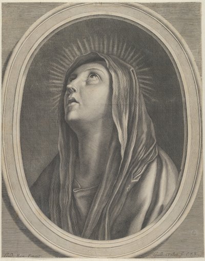 Jomfruen ser op..., ca. 1650-1704. af Guillaume Vallet