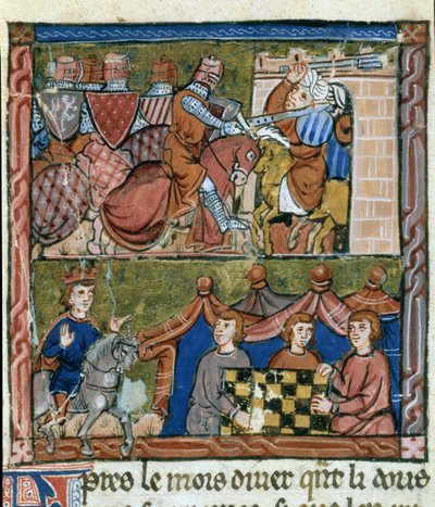 John II Comnene belejrede Cesaree d Antiochia af Guillaume de Tyr