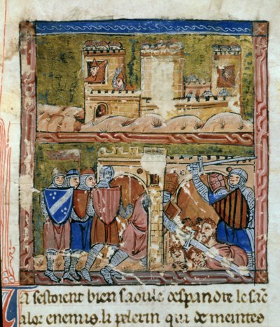 Miniature History of Overseas - Sea af Guillaume of Tyre af Guillaume de Tyr