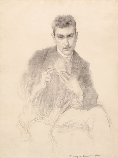 Portræt af Magnus Enckell af Gunnar Berndtson
