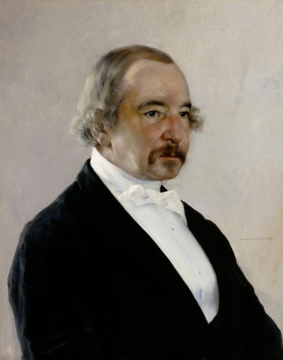 Portræt af Zacharias Topelius af Gunnar Berndtson