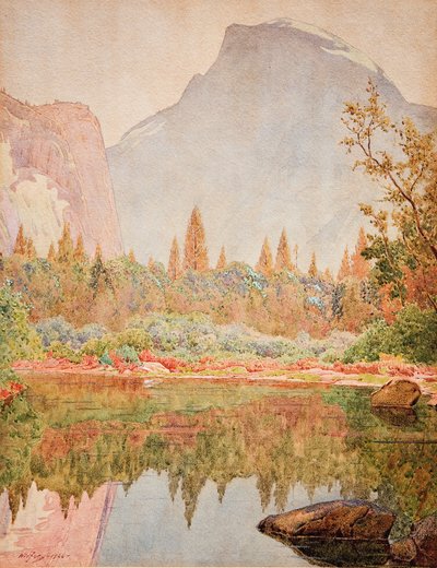 Half Dome, Yosemite af Gunnar Widforss