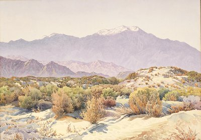 San Jacinto (w/c på papir) af Gunnar Widforss