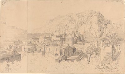 Udsigt over Capri af Gustaf Wilhelm Palm