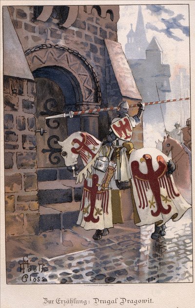 Dragovit - Dragovit (8m ccl) Roi dos Valets (Veltabes houn Wiltses) Par Klauss, Gustave Adolphe (1864-1938) af Gustav Adolf Closs