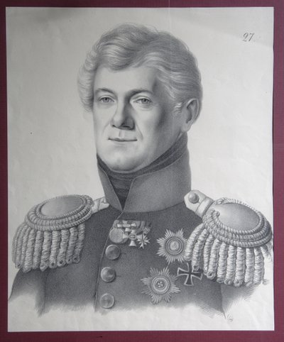 Portræt af prins Dmitrij Vladimirovich Golitsyn 1771-1844, 1820
