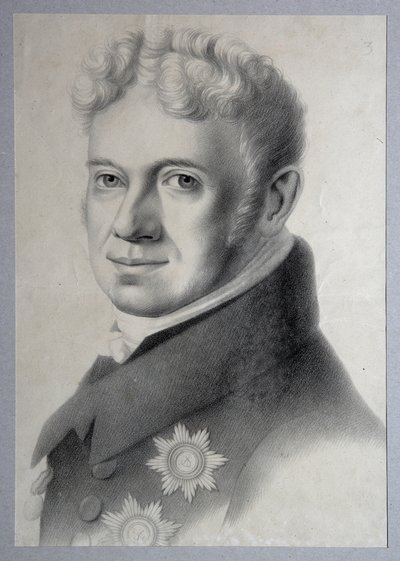 Portræt af prins Grigory Alexandrovich Stroganov 1770-1857, 1820