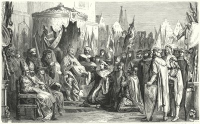 Investitur af Frederik I som markgreve af Brandenburg af Gustav Bartsch