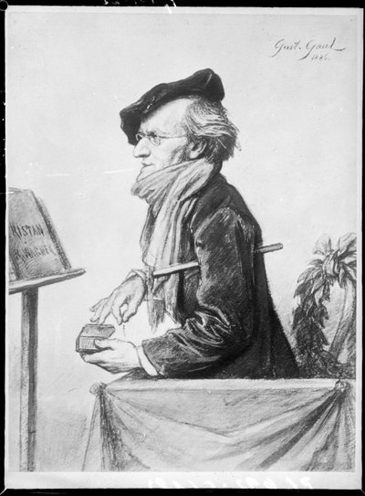 Richard Wagner af Gustav Gaul