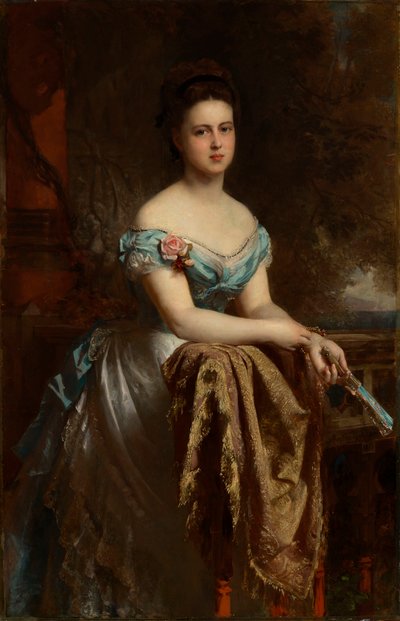 Storhertuginde Maria Alexandrovna af Rusland, 1853-1920, 1873. af Gustav Karl Ludwig Richter