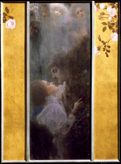 Allegory of Love Maleri af Gustav Klimt (1862-1918) af Gustav Klimt