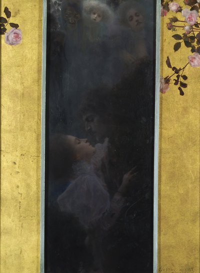 Allegory of love, 1895 af Gustav Klimt