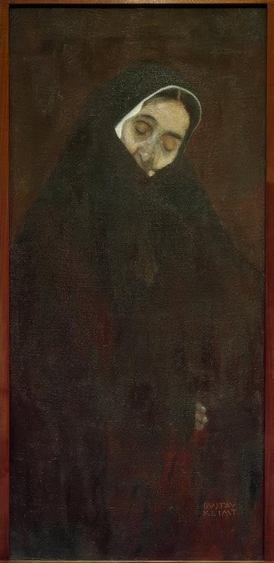 Gammel dame af Gustav Klimt