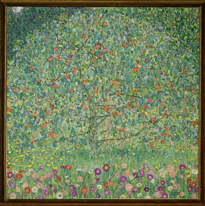 Æbletræ I af Gustav Klimt