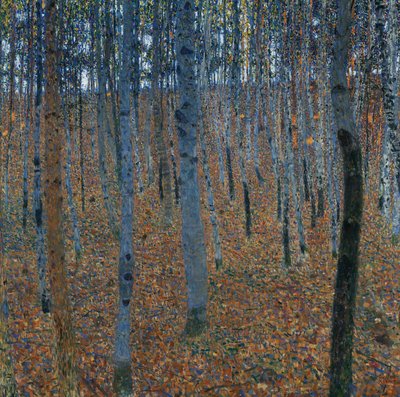 Beech Grove I af Gustav Klimt