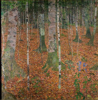 Birkeskov af Gustav Klimt