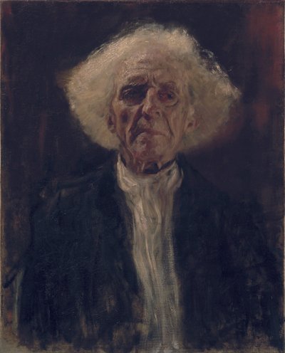 Blind mand, 1896 af Gustav Klimt