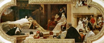 Globe Theatre of Shakespeare af Gustav Klimt