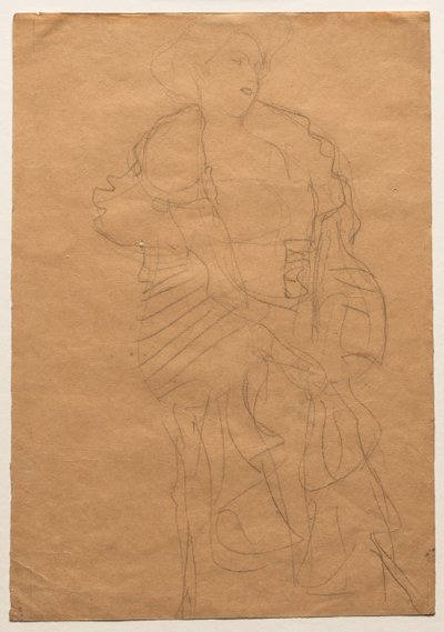 Hermine Gallia, ca. 1903. af Gustav Klimt
