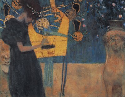 Musik (Musikken) af Gustav Klimt
