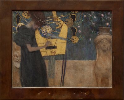 Musik I af Gustav Klimt