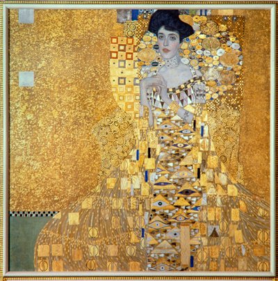 Portræt af Adele Bloch-Bauer af Gustav Klimt