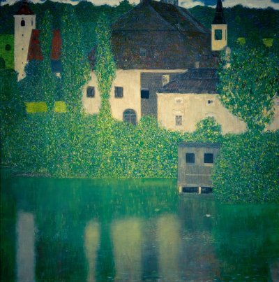 Schloss Kammer am Attersee I af Gustav Klimt