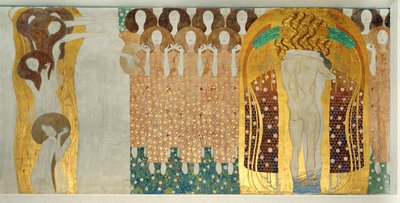 Beethoven-frisen, detalje af Gustav Klimt
