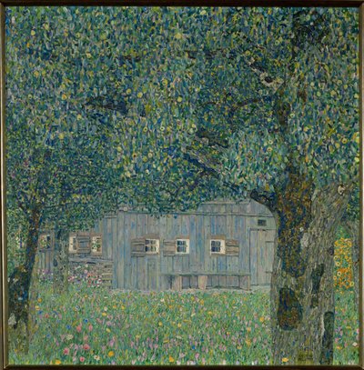 Bondegård i Øvre Østrig af Gustav Klimt