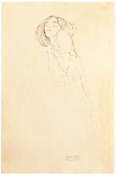 Kvinde fra venstre af Gustav Klimt