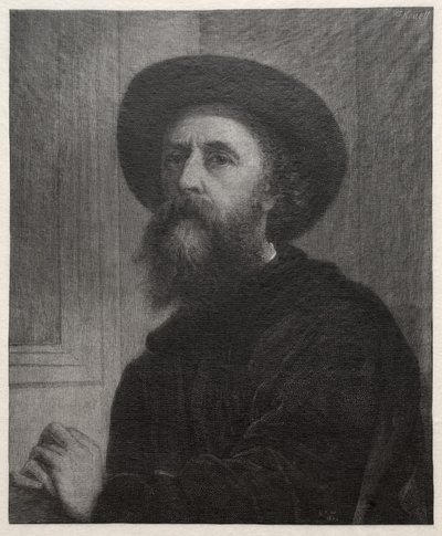 George Frederick Watts, 1887. af Gustav Kruell