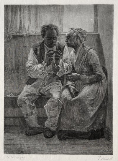 Lejedag, 1887. af Gustav Kruell