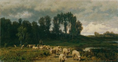 Før tordenvejret af Gustav Ranzoni
