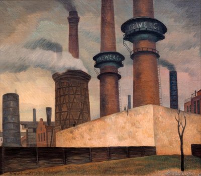 Factory Loewe & Co. (Moabit) af Gustav Wunderwald