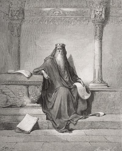 Solomon, illustration fra Dores 