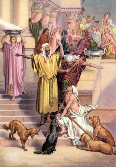 Lignelsen om den rige mand og tiggeren Lazarus, 50