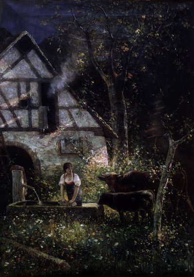 De første stråler af Gustave Adolphe Jundt