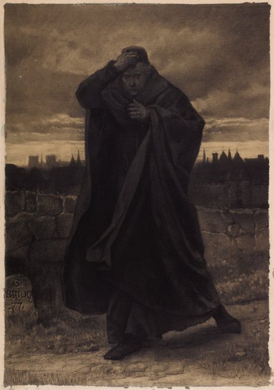 Claude Frollo. af Gustave Brion