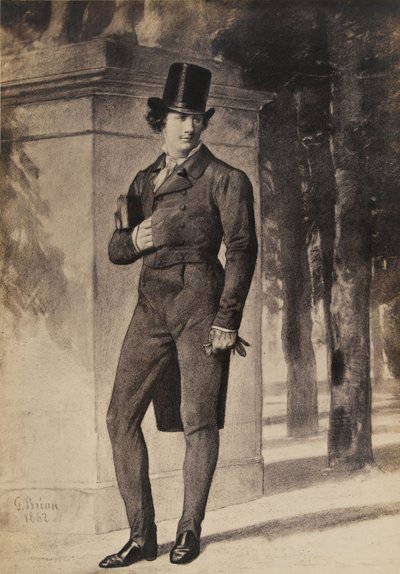 Gustave Brion - Marius Pontmercy af Gustave Brion