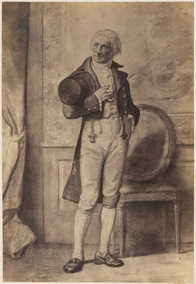 Gustave Brion - Hr. Gillenormand af Gustave Brion