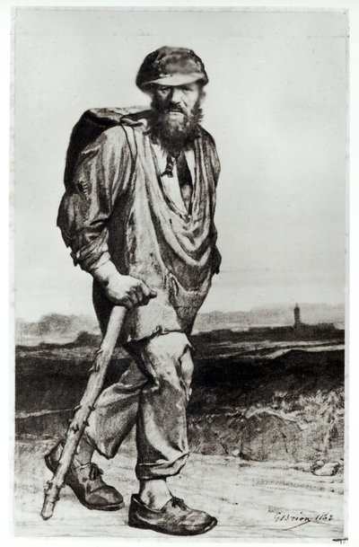 Jean Valjean, illustration fra 